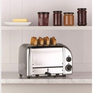 Dualit Classic 4 Slice Toaster (chrome)